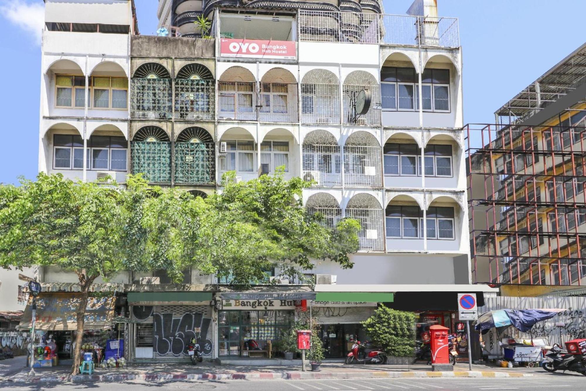 Bangkok Hub Hostel Exterior foto